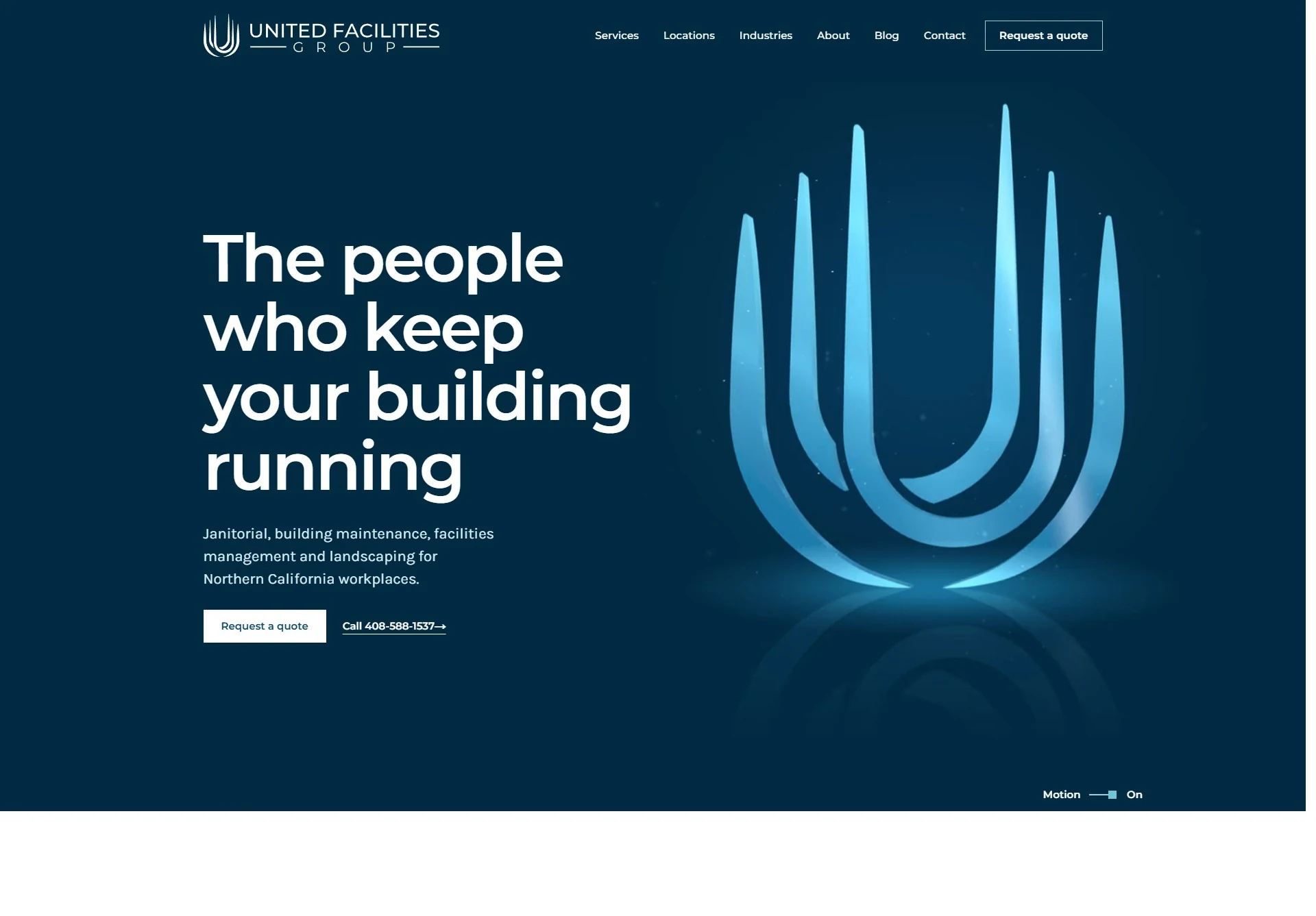 Reconstructed UFG Works website direction
